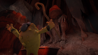 The  offering Sticks to Frogymandias.