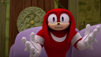 SB S1E50 Knuckles wants snacks