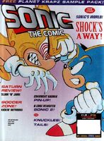Sonic the Comic #86 (September 1996). Art by Nigel Kitching.