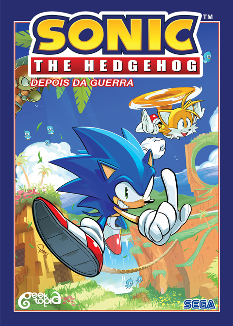 Livro - Sonic The Hedgehog – Vol. 9: Corridas de Chao & Bases do