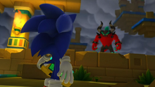 Sonic vs Zavok cutscene