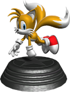 Generations statue Tails