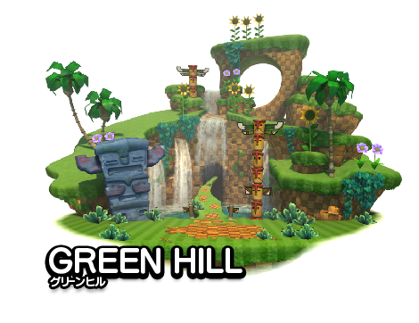 Green Hill Zone (Sonic Dash), Sonic Wiki Zone