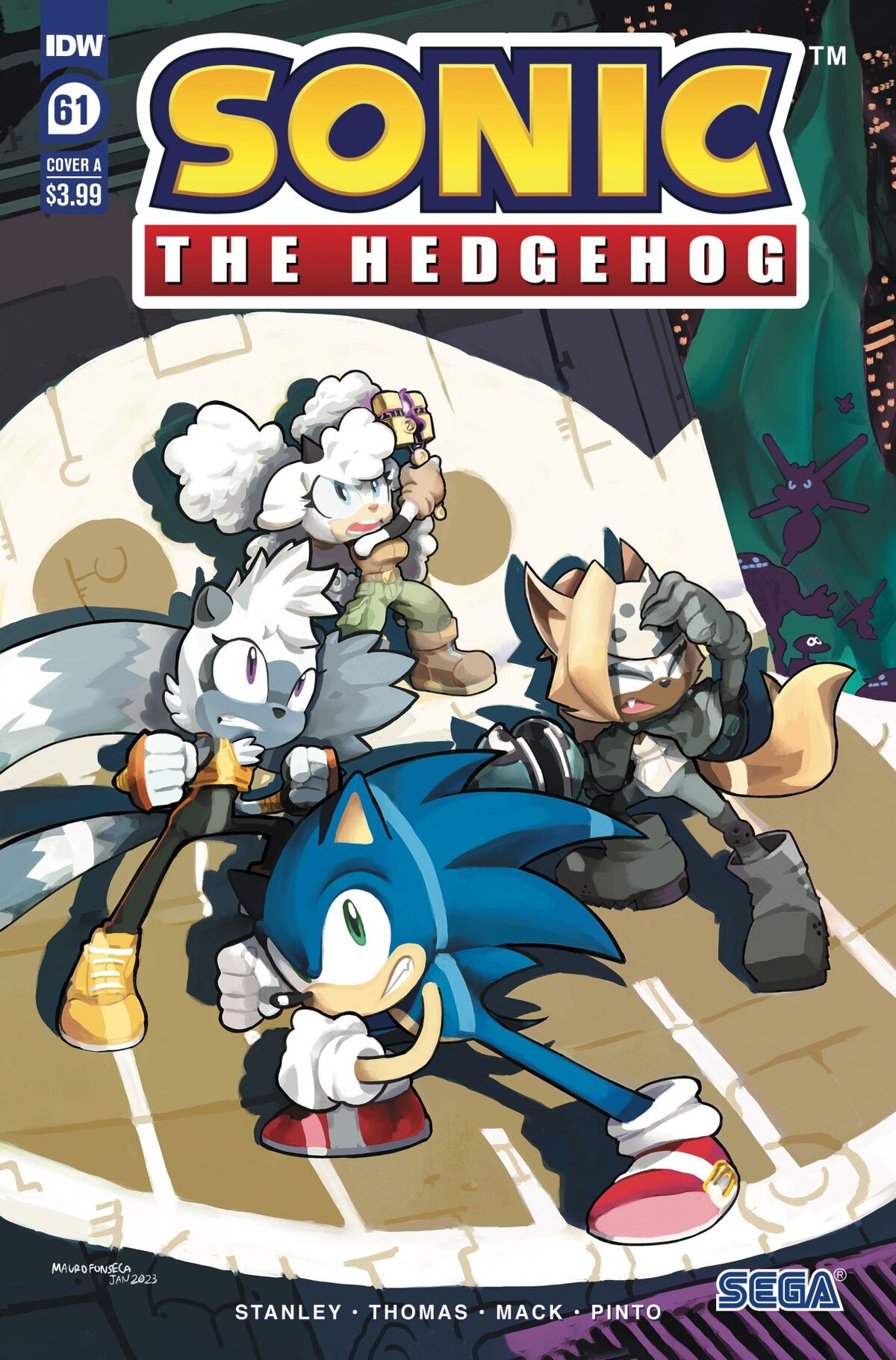 A selection of Sonic and Shadow fanart from IDW Sonic Issue 35 / X