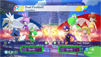 Mario & Sonic at the Rio 2016 Olympic Games - Heroes Showdown Duel Football Competitors