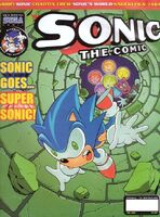 Sonic the Comic #202 (March 2001). Art by Richard Elson.