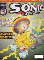 Sonic the Comic #204 (April 2001). Art by Richard Elson.