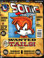 Sonic the Comic #73 (March 1996). Art by Carl Flint.