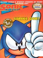 Sonic the Comic #27 (June 1994). Art by Carl Flint.
