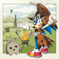 Monster Hunter collaboration artwork. Art by Yuji Uekawa.