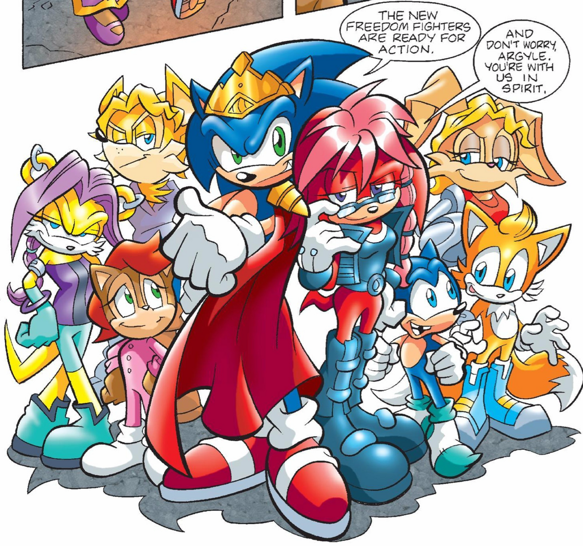 Fleetway Sonic, Freedom Fighters NEO Wiki