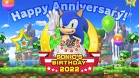 Sonic's birthday 2022