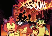 Restoration HQ destroyed