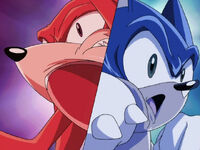 SX S2E41 Sonic vs Knuckles 3