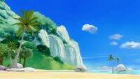 Seaside Island: beach (day)