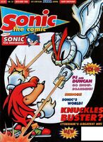 Sonic the Comic #52 (May 1995). Art by Carl Flint.