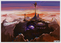 Concept of Eggman's main base.