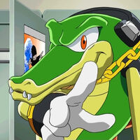 Vector The Crocodile Sonic X Sonic News Network Fandom - vector the crocodile roblox