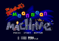 Dr-Robotniks-Mean-Bean-Machine-Title-Screen