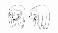 Knuckles' expressions