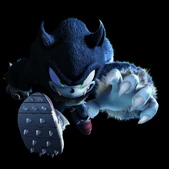Sonic the Werehog running (Sonic Unleashed)