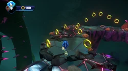 The narrow passage with collapsing parts in Creeper Gorger.