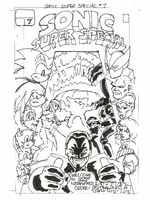 Cover layout. Art by Ken Penders.