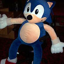 large sonic plush