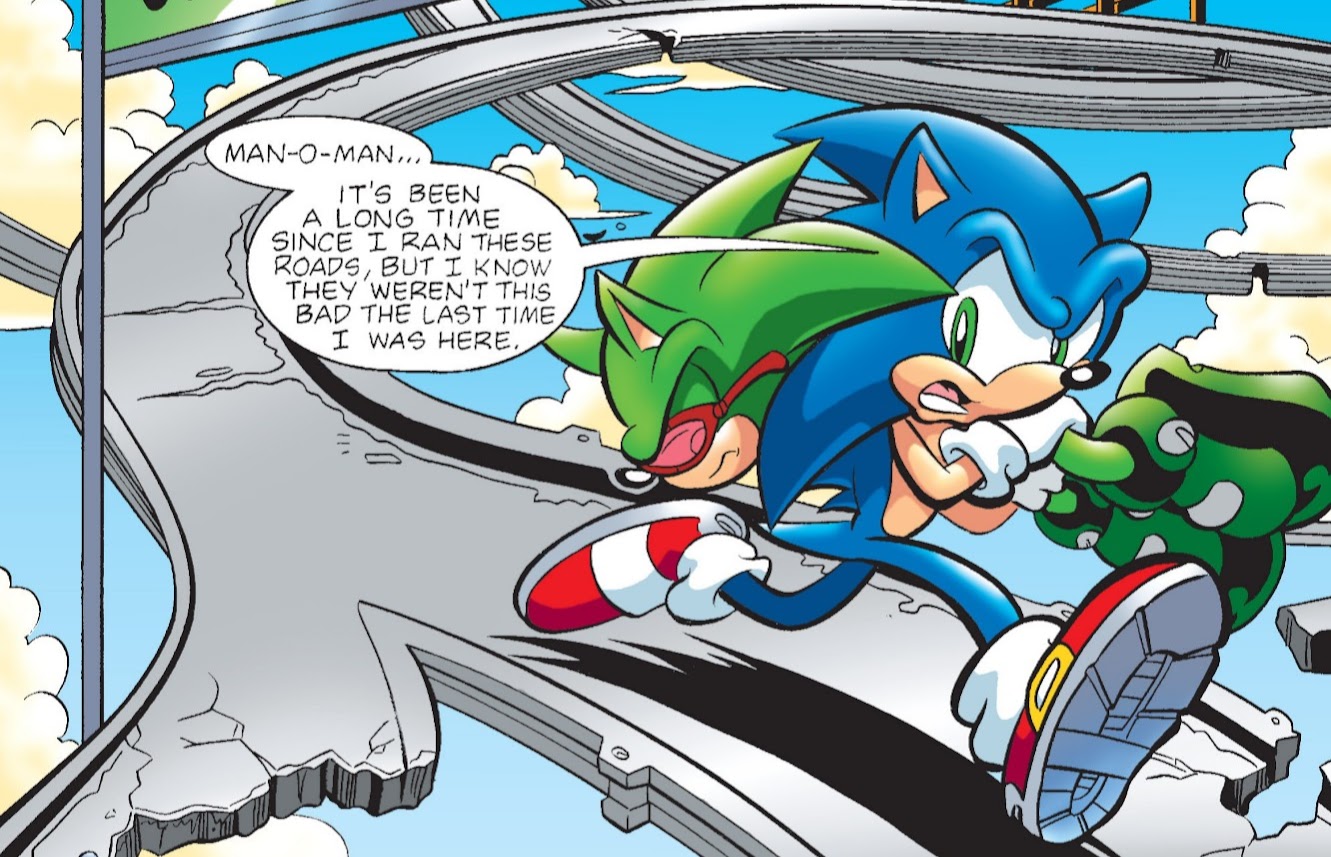 Sonic the Hedgehog (comic strip), Sonic Wiki Zone