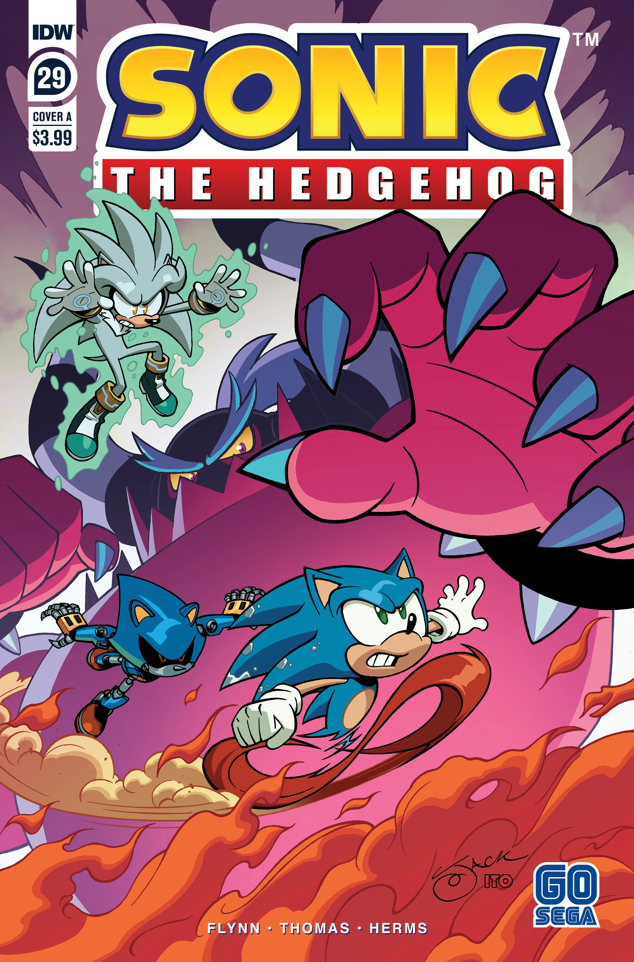 IDW Sonic the Hedgehog Issue 29 | Sonic 