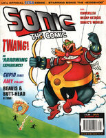 Sonic the Comic #71 (February 1996). Art by Carl Flint.