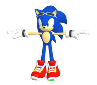 Sonic model (Sonic Free Riders)