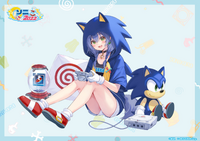 Inugami Korone Collaboration art