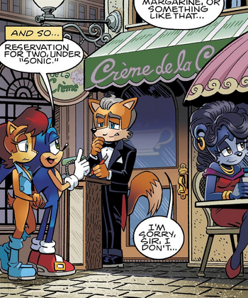 Today's Comic> Sonic the Hedgehog #222