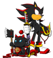 May 2015 - Shadow the Hedgehog and Dark Chao