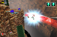 Bottomless pit below Red Mountain, from Sonic Adventure.