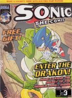 Sonic the Comic #222 (December 2001). Art by Richard Elson.