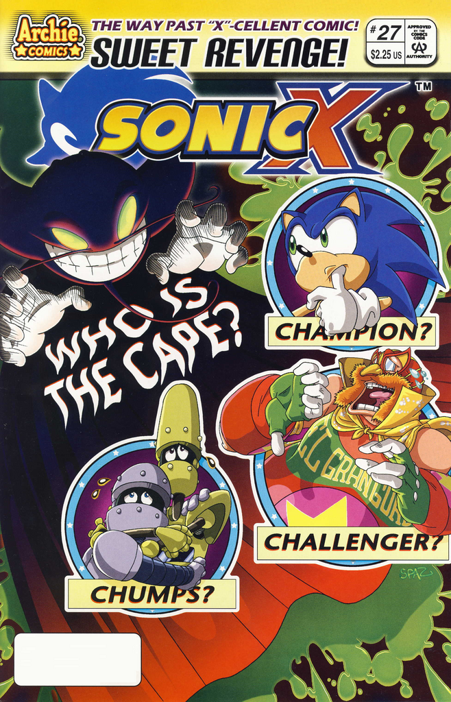 Archie Sonic X Issue 13, Sonic X Wikia