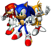 Sonic Heroes Artwork - Team Sonic