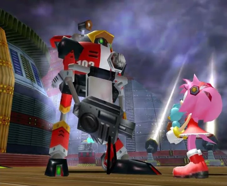 Fan Casting E-102 Gamma as Sonic Adventure (1998) in Sonic the Hedgehog