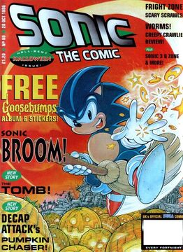 Sonic The Comic CD : Nigel Kitching, Fleetway, SEGA : Free