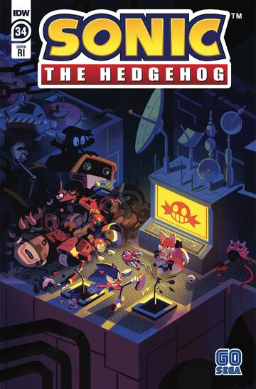 Hedgehogs Can't Swim: Sonic the Hedgehog (IDW): Issue 34