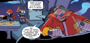 IDW 30 Eggman Escape