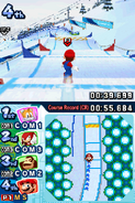 Mario Sonic Olympic Winter Games Gameplay DS 045