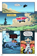 An Egg Base arriving on Kronos Island in Sonic Frontiers Prologue: Convergence.