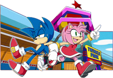 Sonic Riders Stickers Jet Wave Storm Rouge Amy Rose Cream -  Portugal