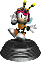 Sonic Generations Charmy Statue