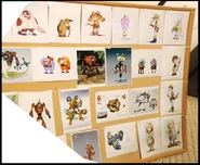 Varios artes conceptuales exhibidos de Sonic Boom.