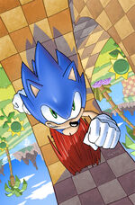 IDW Sonic 1 Img Cvr