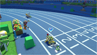 Mario & Sonic at the Rio 2016 Olympic Games - Team Bowser Jr VS Team Tails 4x100m Relay